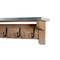 Alaterre Furniture Millwork 40" Hook Shelf - Wood/Zinc AWMW2471Z - alternate 2